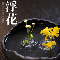 浮遊花瓶侘び寂び風ネット人気フラワーポットフラワーアレンジメント水耕栽培花瓶リビング水波紋