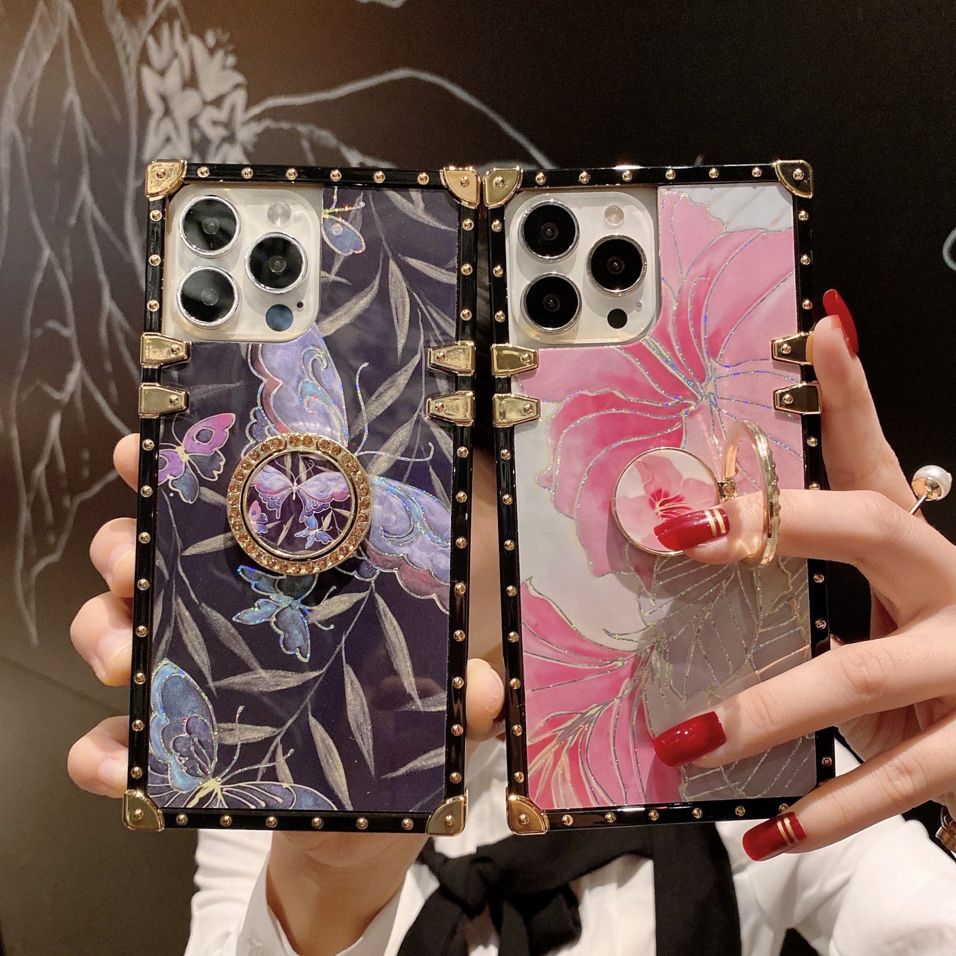 Butterfly Phone Case For Iphone 15 Pro Max And Samsung S22 Ultra_voghion.com