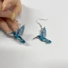Shining blue bird-E-4738