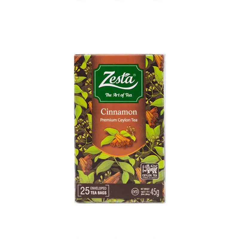 滋达Zesta赞世塔 优选肉桂味锡兰红茶25茶包独立包装袋泡茶香醇