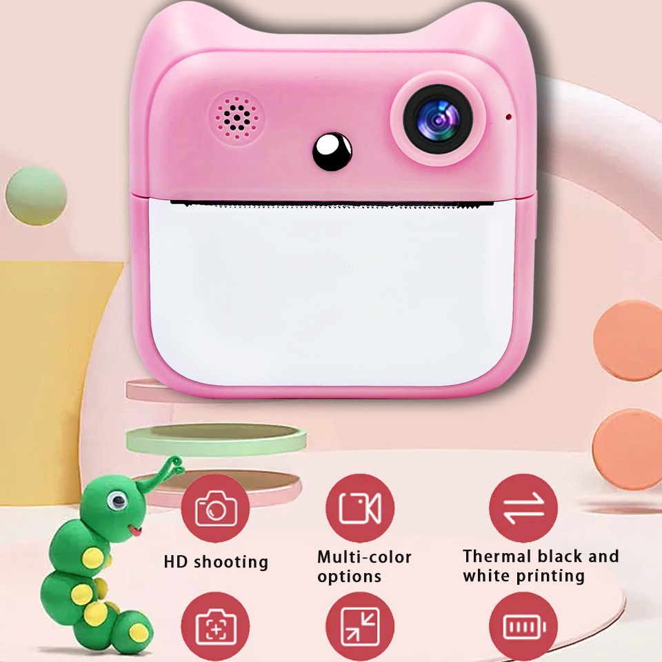 Nuevo transfronterizo A25 fotopolimerización infantil cámara digital adorable mini niño HD impresión de la cámara de regalo
