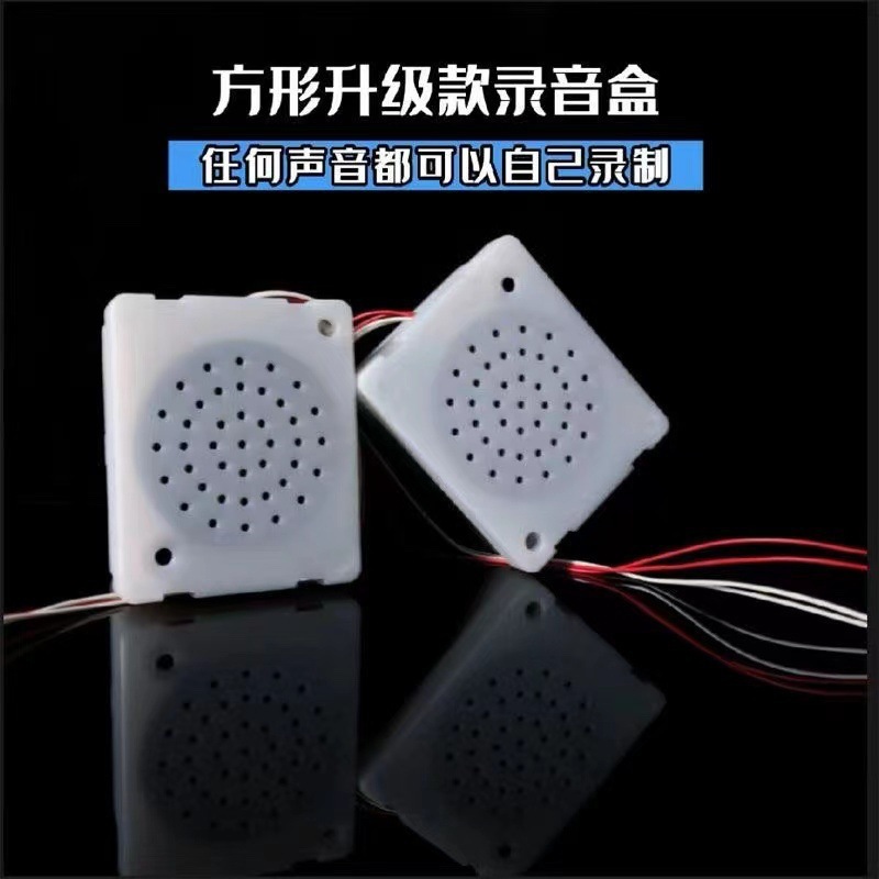 Stuffed Toy Recorder Recording Movement Recording Box Sounder Confession Artifact [Can Hold Pendant Material Package]