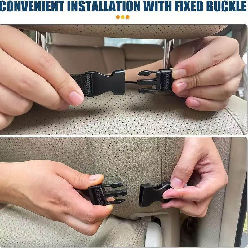 Backseat Car Seat Anti-Dirt Protective Mat, Universal Rear Seat Backrest Waterproof Hanging Bag, Anti-Dirt Mat, Car Anti-Kick Pad