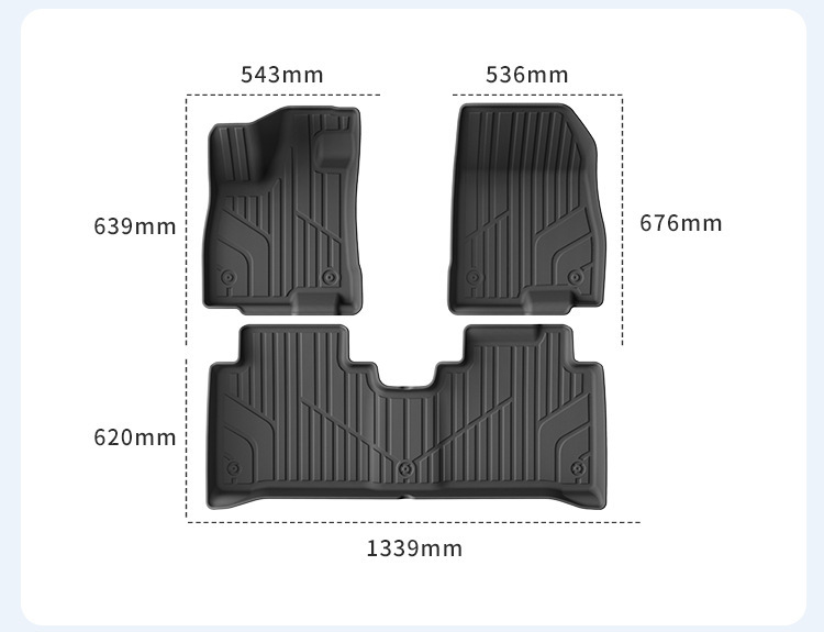 Suitable for 26 models of AION i60 car floor mats, special car-specific TPE floor mats and trunk mats