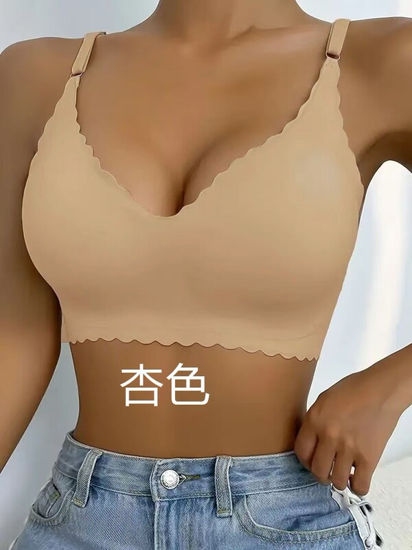 本物のメーカーが在庫あります - クロスボーダーシームレスブラジャー下着女性のブラジャー蓮レース快適で通気性のあるフィットネスベスト|undefined