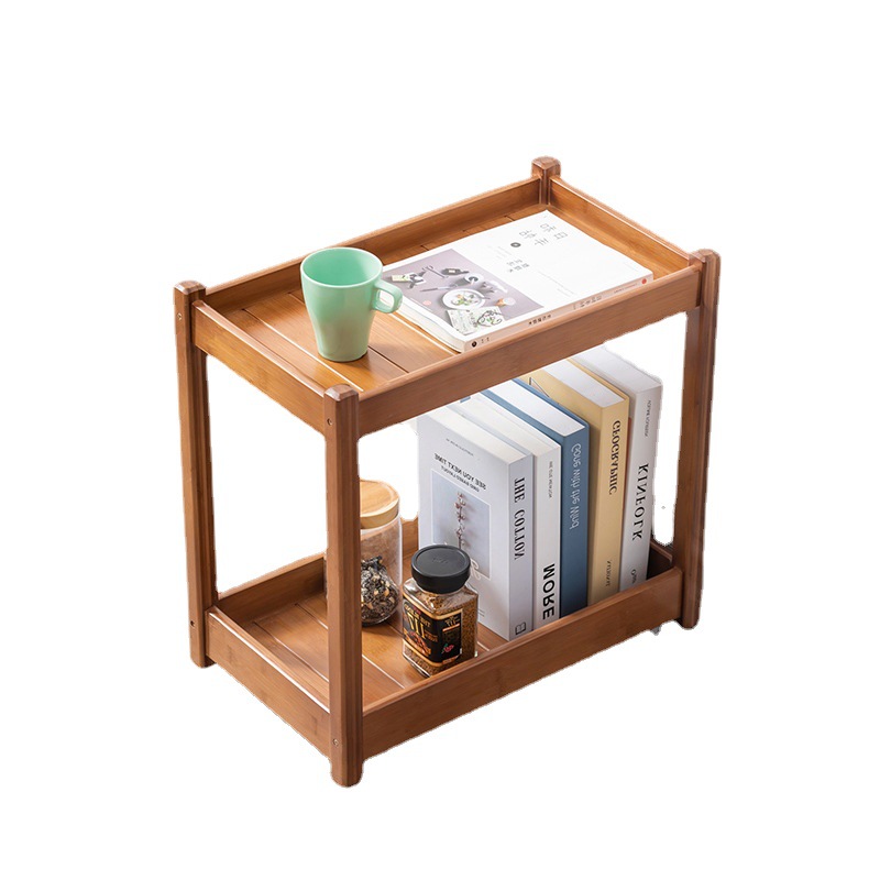 Portátil pequeña mesa de café sofá lado gabinete casa sala de estar Mesa Mini Mesa de esquina mesa cuadrada mesa de té gabinete de almacenamiento