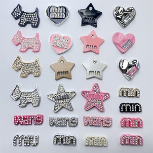 Color Dopamine Smiley Star Letter Resin Jewelry Accessories Homemade Hair Accessories Hairpin Phone Case Material Wholesale
