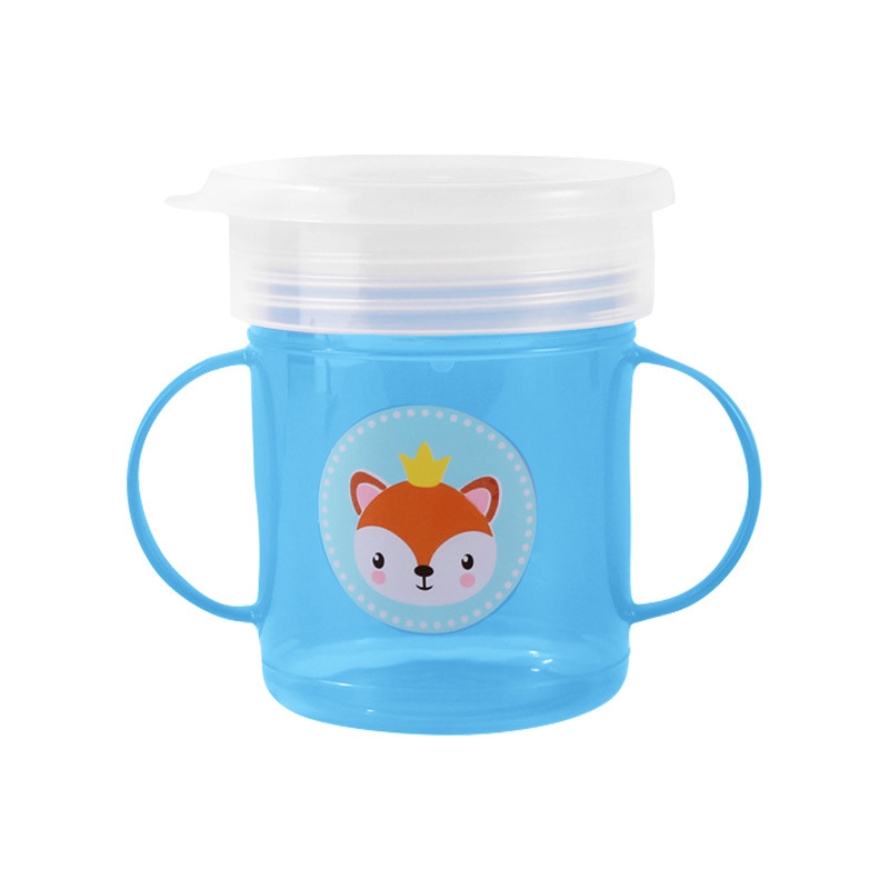 Fabricante de origen Taza de agua para niños Taza de pico de pato Taza de paja Taza de plástico Taza de agua 360 Serie completa de tazas para bebés