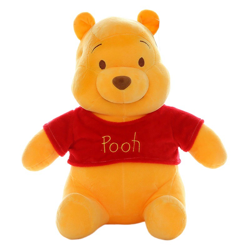 Мультфильм медведь плюшевая игрушка милый сидящий Пух Медведь кукла подушка детская кукла подарок на день рождения