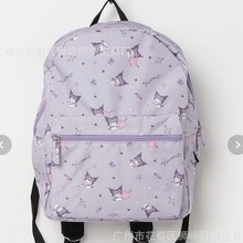 日系新款斜挎可爱卡通书包背包购物袋超轻便携折叠休闲双肩背包