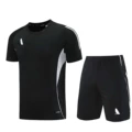 AD09 Black Shorts Set