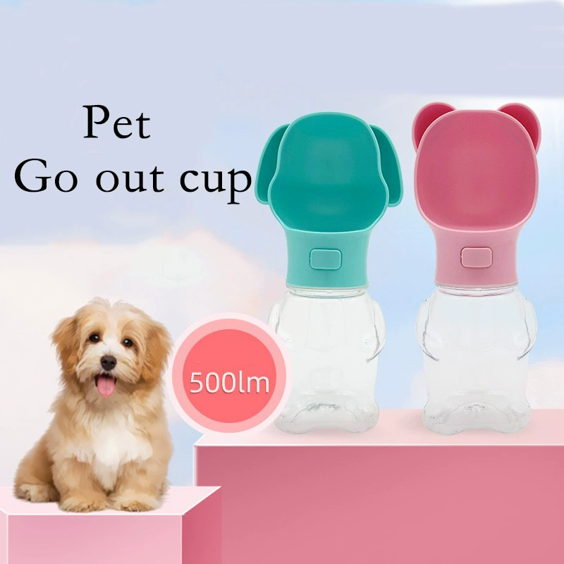 Pet Открытый Портативный Чашка Воды Сопровождающая Чашка Собака Выход Чайник Питьевая Вода Поилка Принадлежности Для Прогулки Собаки