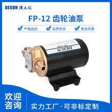 FP抽油泵12v/120w隔膜泵14L/MIN流量3m扬程润滑油齿轮增压泵厂家
