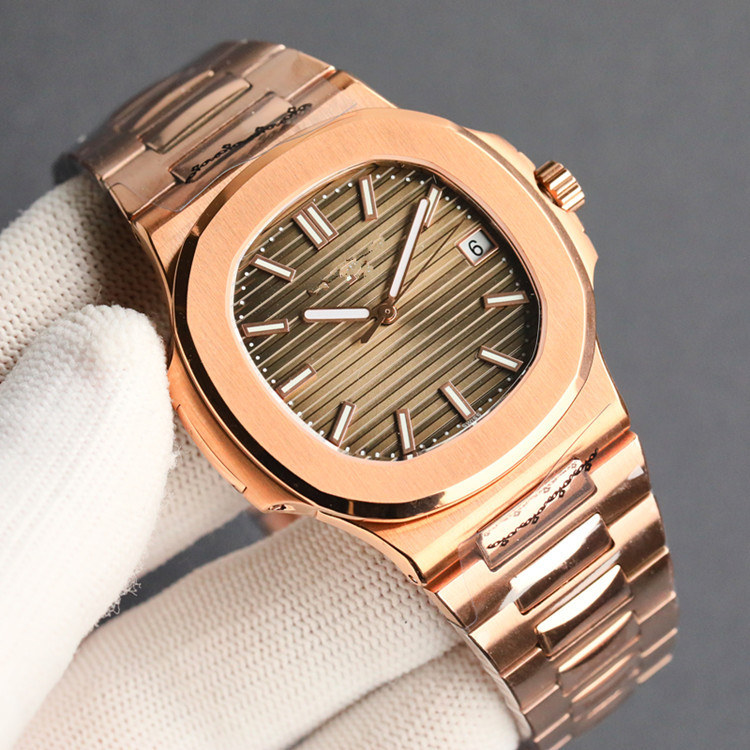 Nautilus granada 5716 reloj elegante de alta gama hueco impermeable luminoso reloj mecánico automático