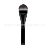 Black tongue-shaped foundation brush*1