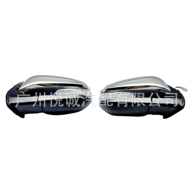Suitable for 2015-2021 Toyota Hilux REVO rearview mirror assembly, 5-wire with light, electroplated