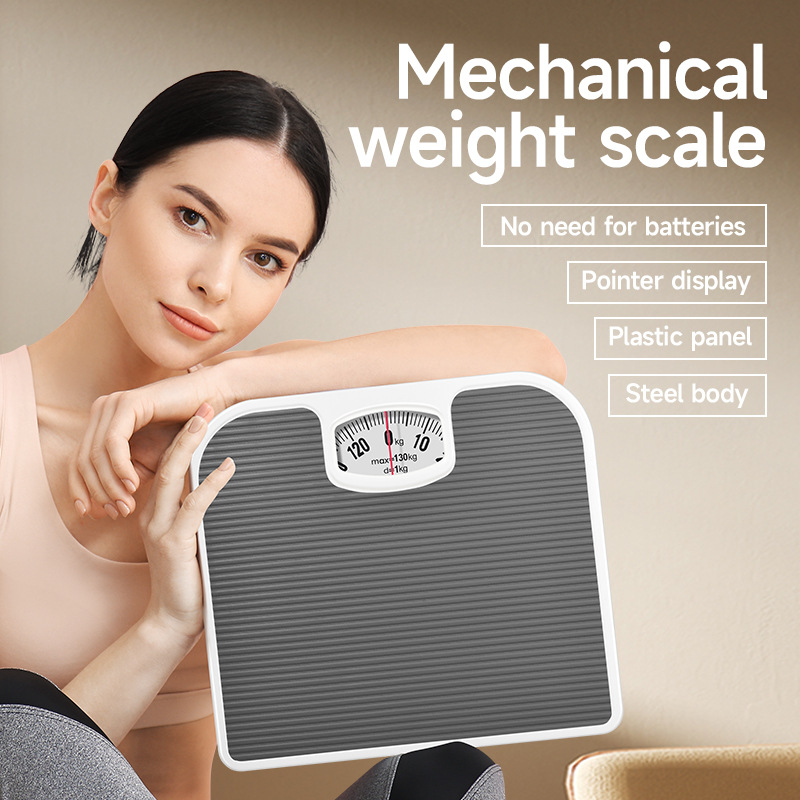 Pu Non-Slip Leather Mat Mechanical Human Body Scale Printing Scale Human Body Scale Human Health Scale Bathroom Scale Health Scale