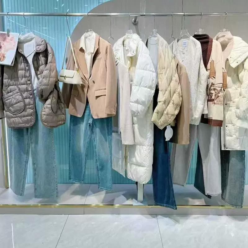 25冬无涩一诺简约风羽绒服上衣裤裙尾款清货大牌孤品剪标撤柜尾货