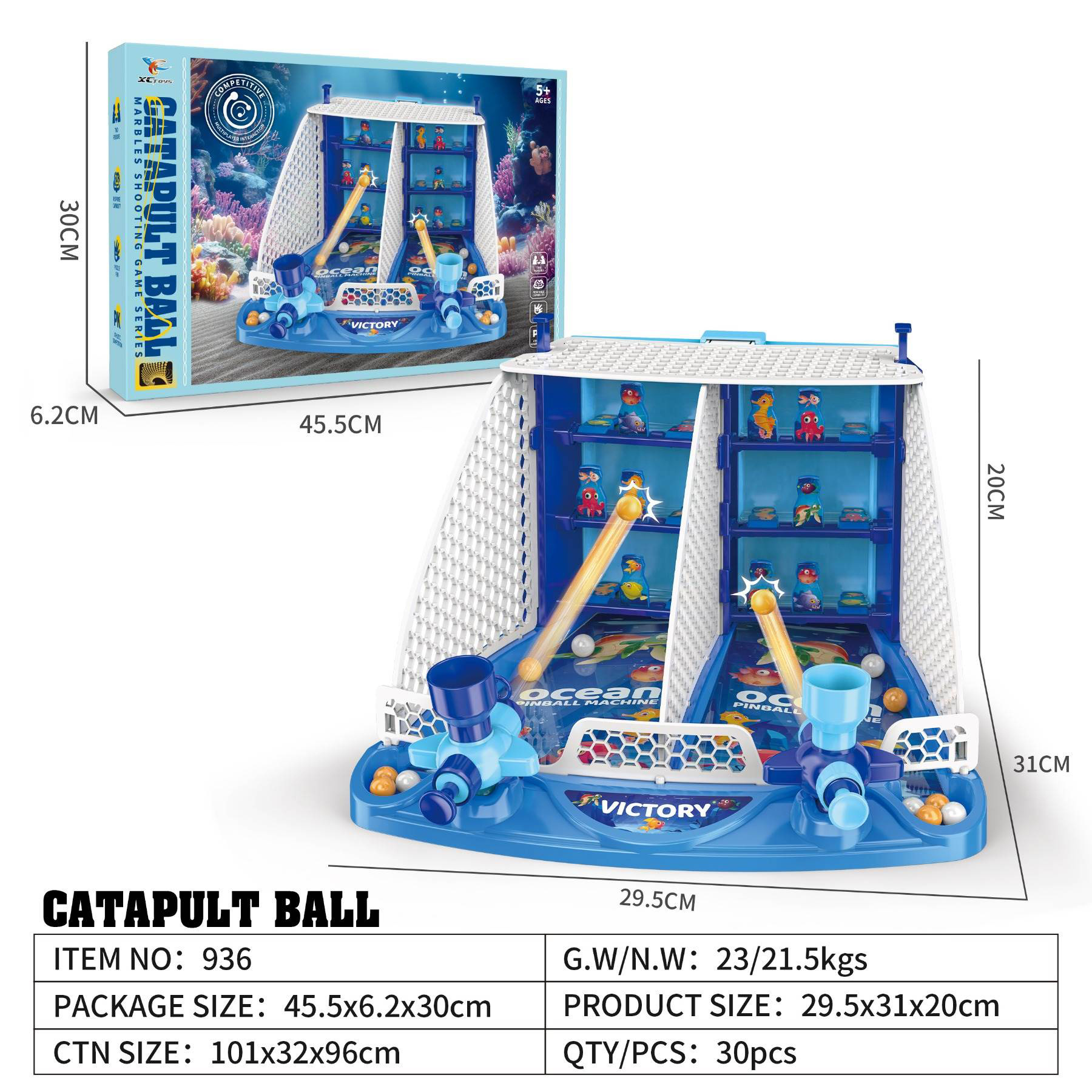 子供の知育類のおもちゃの脳の思惟は親子のインタラクティブな室内のデスクトップのパチンコのゲーム機の卸売りを訓練します。