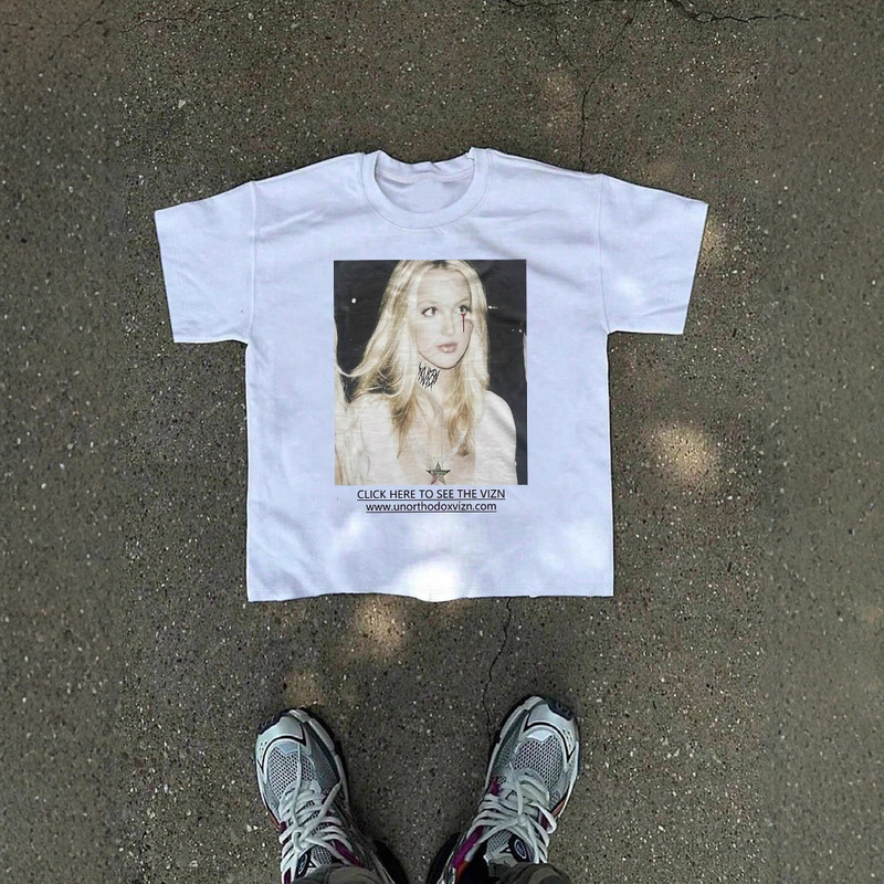 Beouady アメリカンスタイル 2025 ハイストリート夏ラウンドネックレタープリント Tシャツカジュアル男性と女性のための多用途半袖|undefined