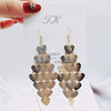 Advanced long earrings, 2021 collection, high-quality style, city style, internet celebrity, wholesale