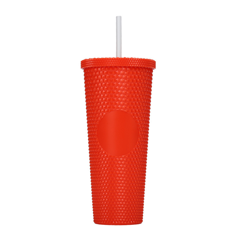 고무 페인트가없는 단색 빨간색