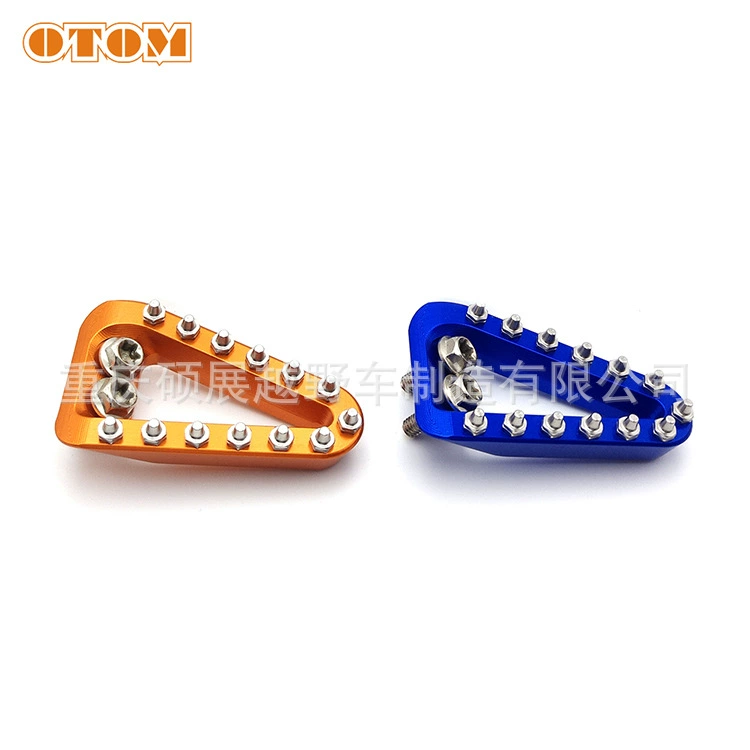 OTOM motorcycle rear brake armboard head triangular brake head Brake Pedal tip super large/standard