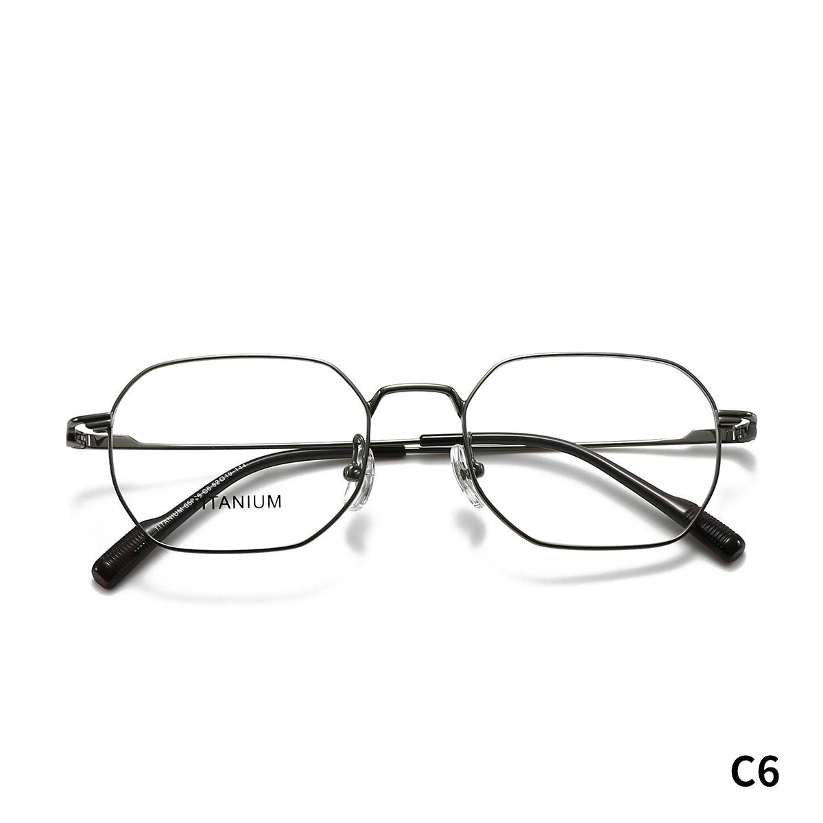 STUDIOMUKU gafas de madera cool retrógrado buen marco de gafas poligonal superligero marco de gafas minimalista
