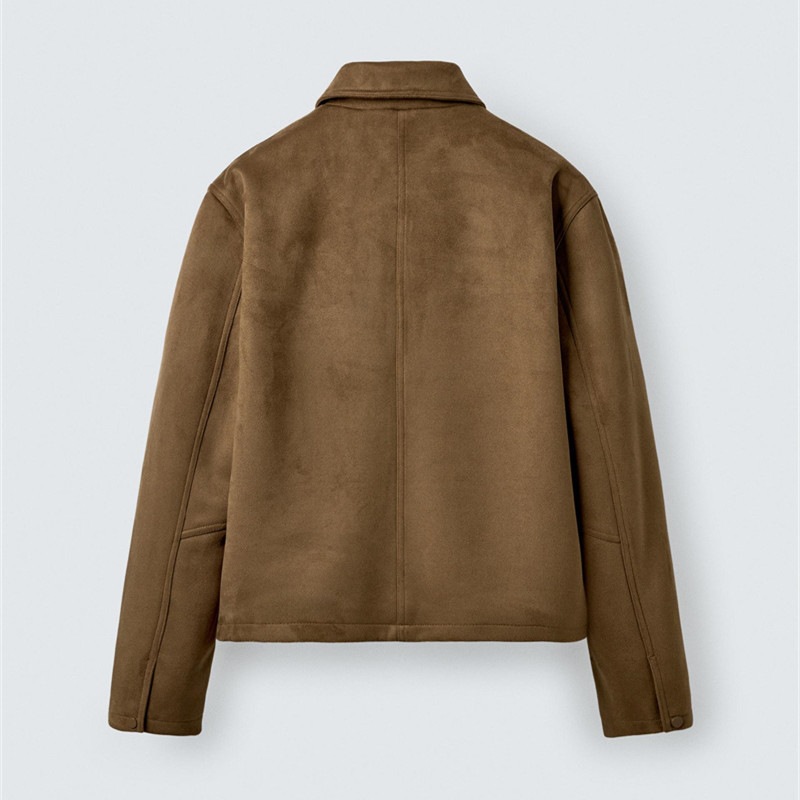 TAOP & ZA principios de primavera nueva chaqueta de textura de terro para hombres chaqueta de moda americana 8281350