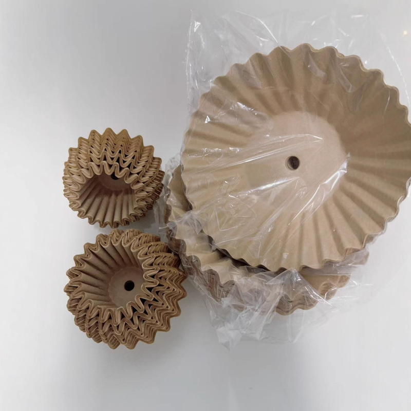 加厚w155 250手冲咖啡滤纸原木浆滴滤蛋糕碗形滤纸滤杯过滤纸|undefined