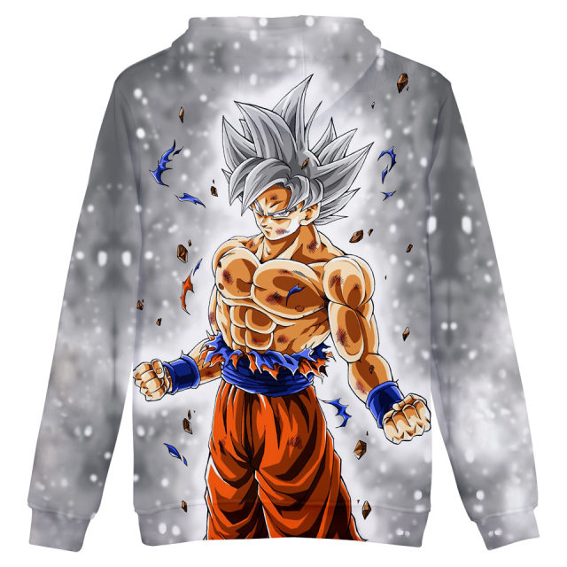 Anime Dragon Ball Hoodies 3D Print Pullover Sweatshirt Cool Son Goku  Figures Law Battle Tracksuit Casual Outerwear Children Men - AliExpress