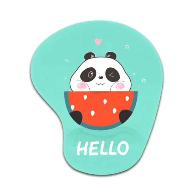 Protector de muñeca alfombrilla de ratón 3D Oficina antideslizante almohadilla suave almohadilla de silicona protector de muñeca computadora de dibujos animados protector de muñeca alfombrilla de ratón al por mayor