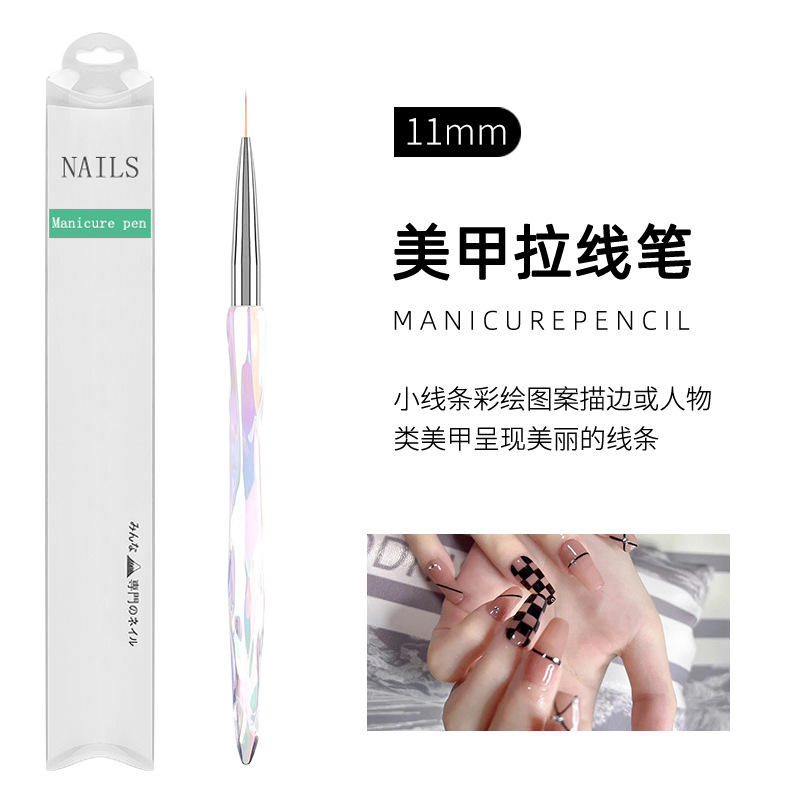 Color deslumbrante conjunto de pinceles de uñas gradiente 5 conjuntos de pinceles de fototerapia de pinceles de uñas herramientas de pinceles de uñas