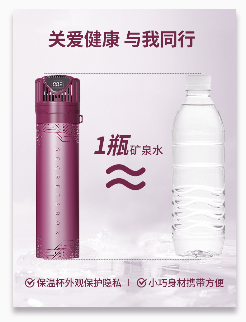 Portable new insulin refrigerator box for medicine car mini refrigerator can be put on the plane cooling cup