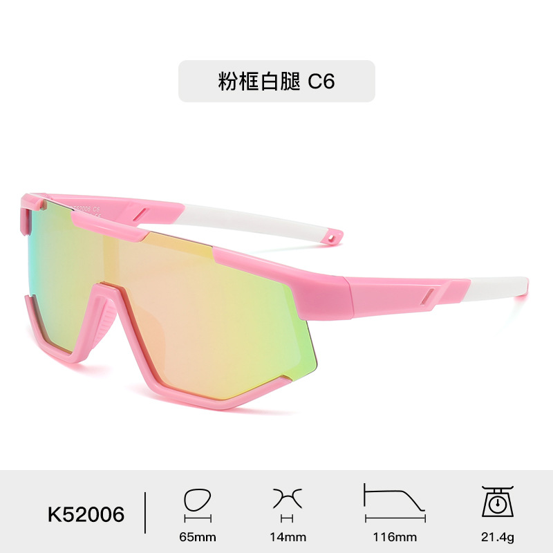 Nuevas gafas de sol para montar al aire libre para mujeres de alto nivel anti-UV gafas de sol de silicona polarizadas gafas de sol deportivas para niños