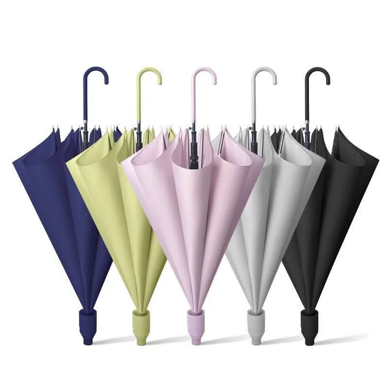 Детский зонт для начальной школы с длинной ручкой, водонепроницаемый чехол, автомобильный автоматический зонт от дождя или солнца, прямой зонтик