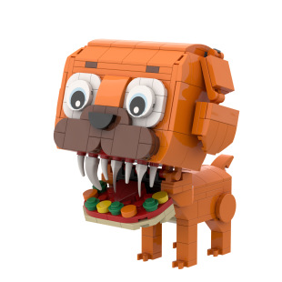 �羳MOC��ƷС�w���eľDark Pals plush �ڰ���郺ͯƴ�b�Α�