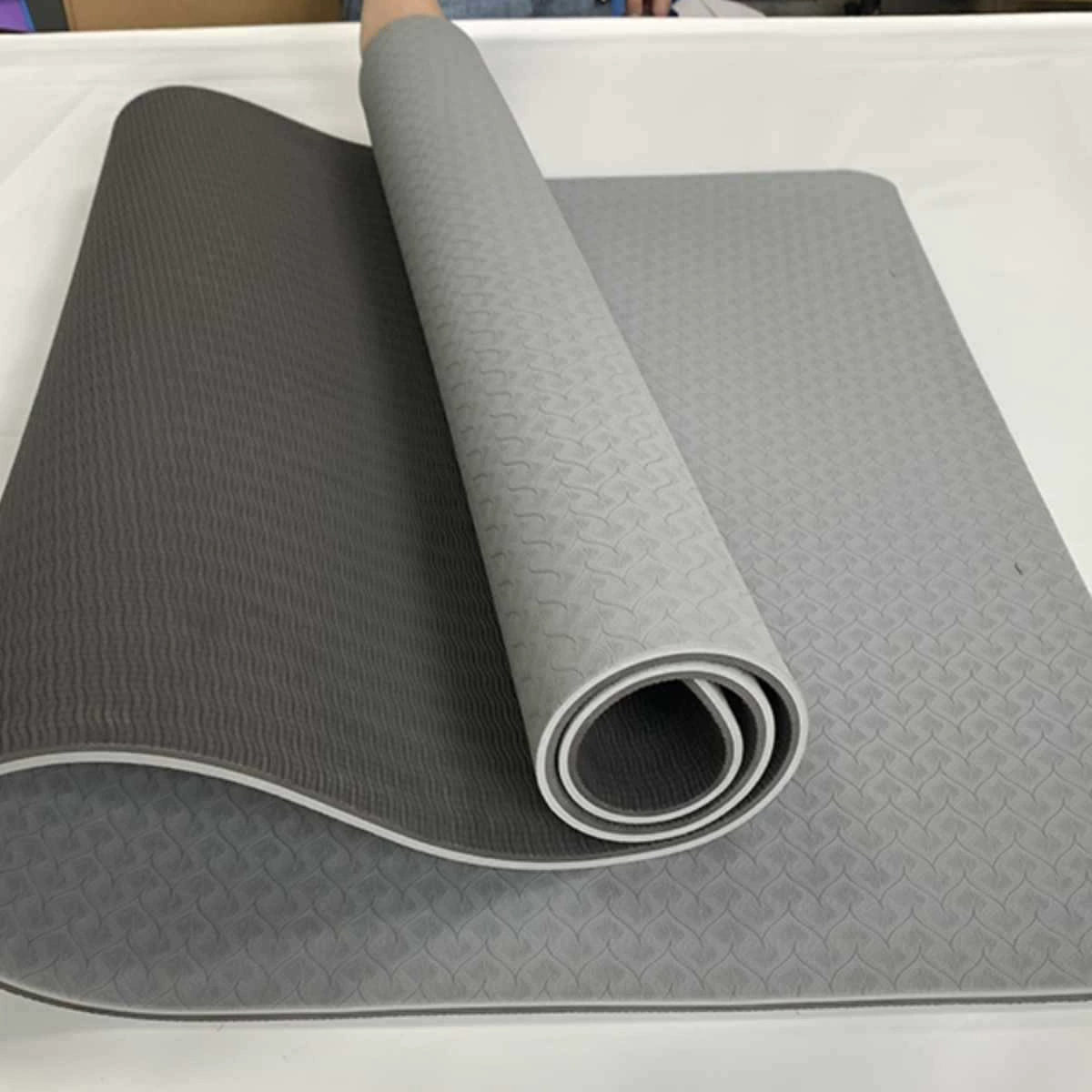 Микро-дефектный внешняя торговля TPE коврик для йоги утолщение и расширение фитнес-площадки для домашнего прыжка безвкусно настраиваемый LOGO Другие