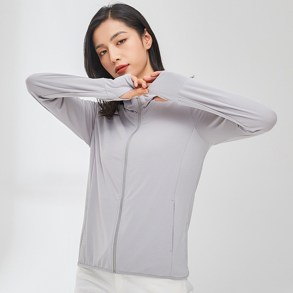 Fashionable silk sun protection clothing