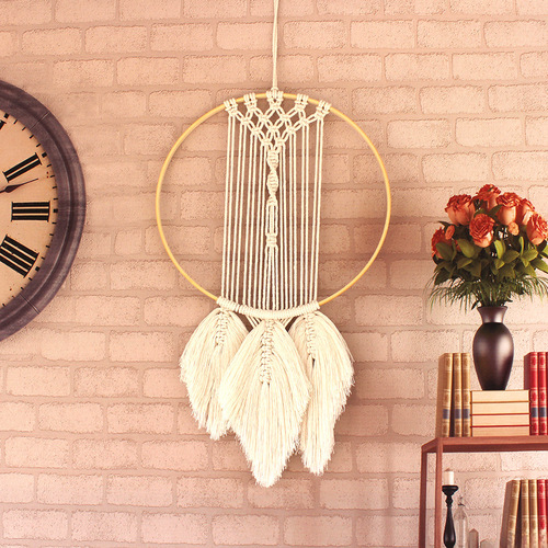 Bohemian Tapestry Cross-border International Trade Supply Wall Background Decoration Ornament Dreamcatcher Indoor Bedside Wall Hanging Decor