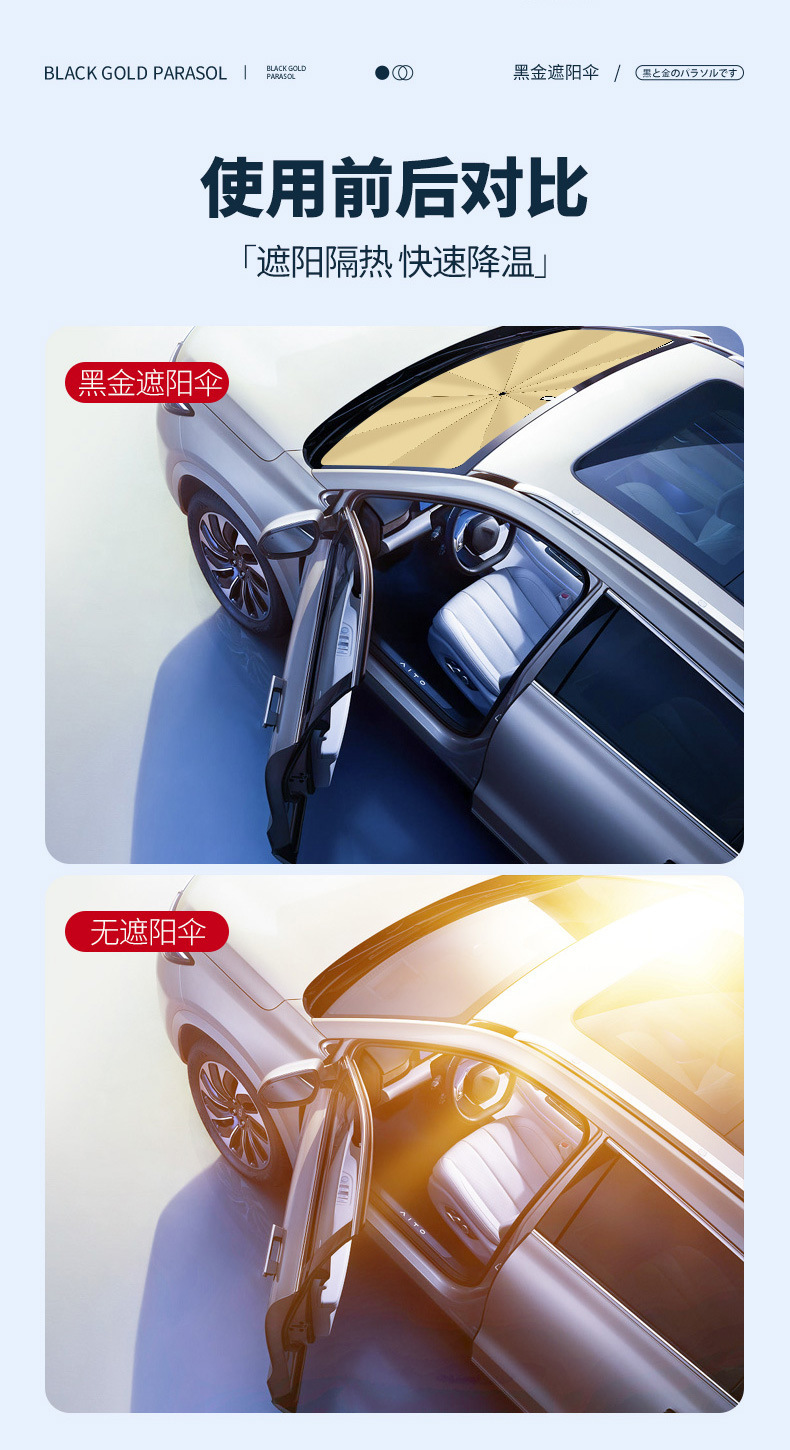 Amazon's Best-Selling Car Sunshade, Car Front Windshield Sunshade, Summer Heat Insulation and Sun Protection Front Windshield Sunshade