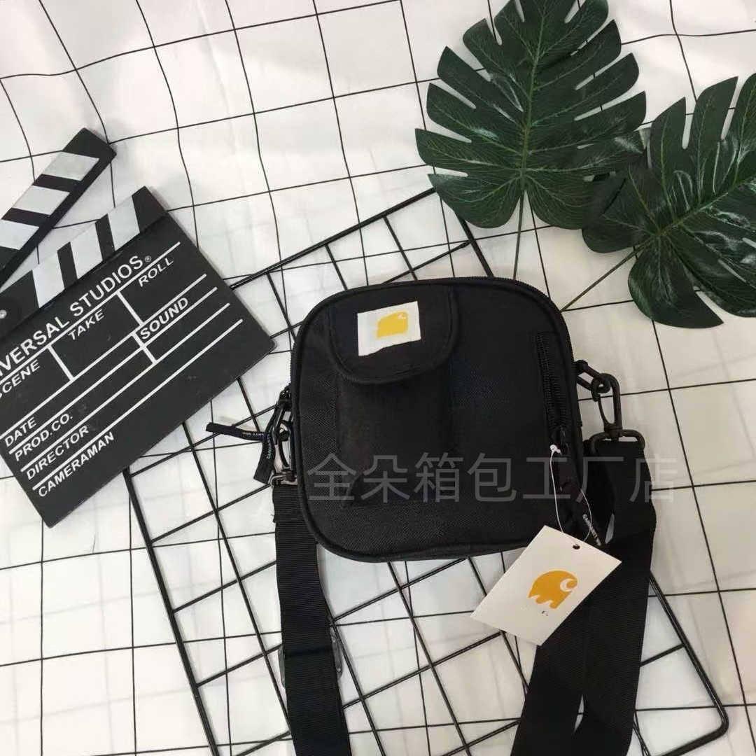 クロスボーダーのヒップホップの斜めショルダーバッグ男女カップルのカジュアルなショルダーバッグの個性的なショルダーバッグの携帯電話の小銭入れカード