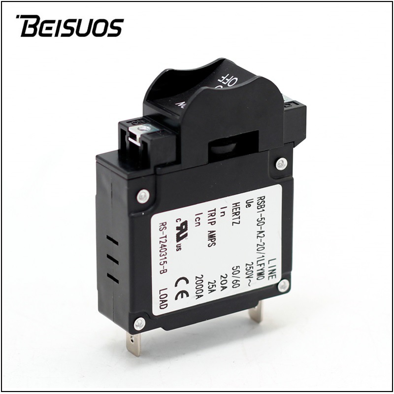 RSB1-50电磁式液压断路器ON-OFF船型开关过载保护器防撞保护开关