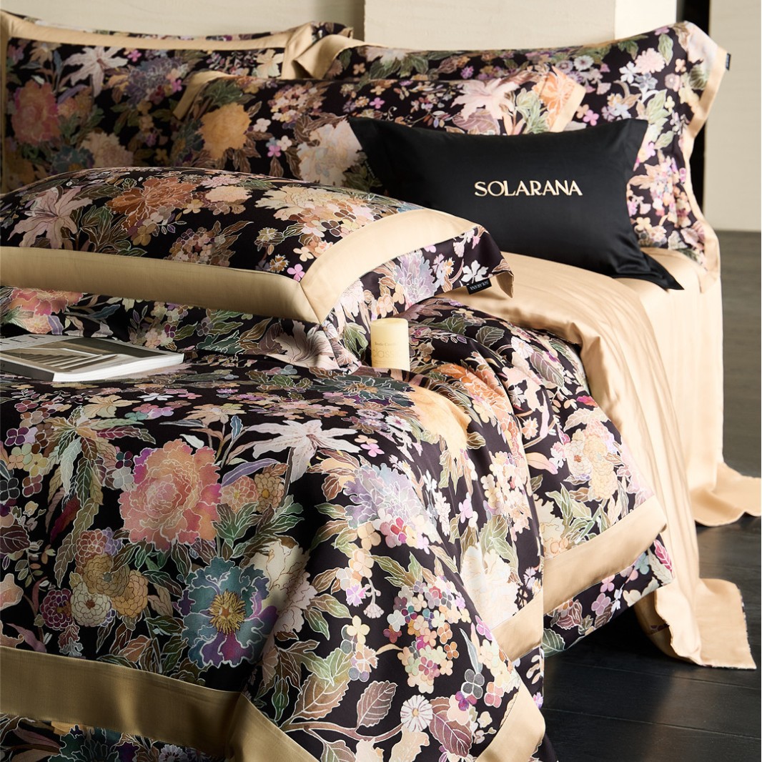 일본식 Showa Ji Black Gold 시리즈 Gaoding Bedding Bedding Bedding Bedding Bedding Beds 초정밀 Dan Lanjing Lyocell Tencel 4 피스 홈 섬유