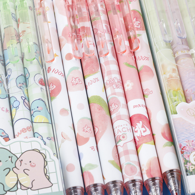 Presione el lápiz limpiable azul cristal 0.5 azul lápiz mágico limpiador pulsador lápiz neutro alto valor de la cara en el viento lápiz azul limpiable