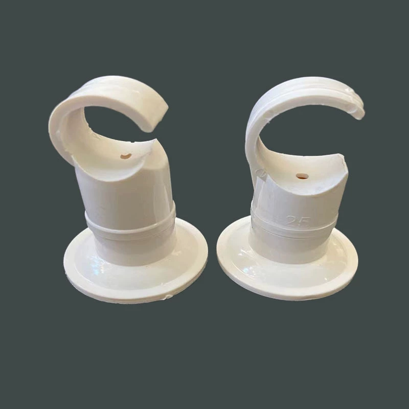 Производственный оптовый PVC крючок для водопровода и подъемника, карта водяной трубы 20 25 зажим пластиковая основа крючок карта