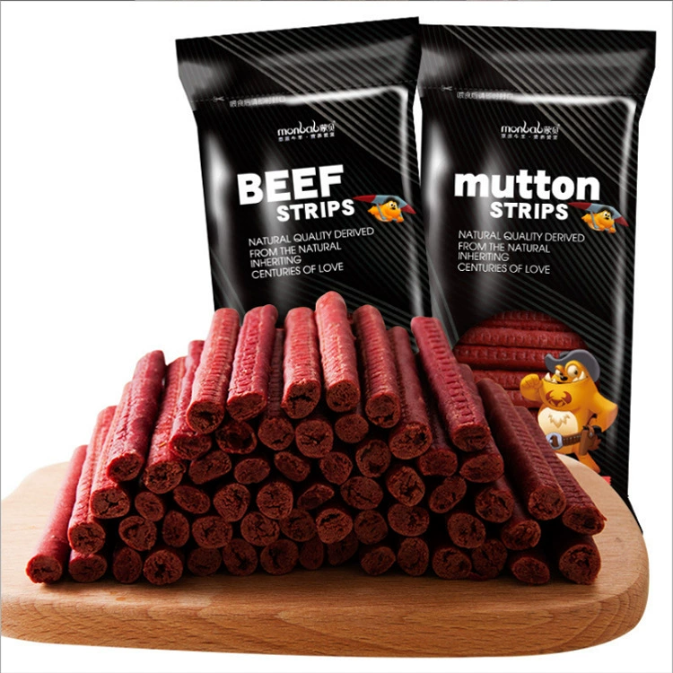 Полоски говядины 600 г закуски для домашних животных щенки взрослые закуски для собак поколение оптового распределения корма для собак и кошек