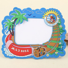 卡通相框滴胶儿童圣诞礼品PVC相框软胶相框卡通礼物