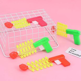 Nostalgic boxing gun Children's funny small toys wholesale Creative Spring gun adult spoof gift trick gift