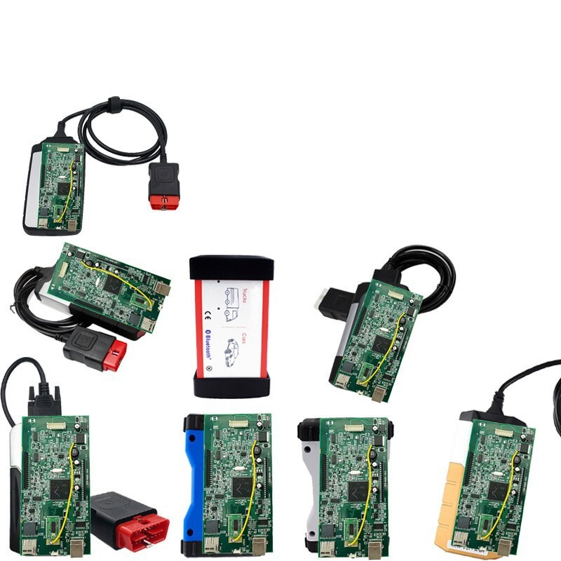 Cross-Border Hot Product Ds150E V9.1 2021.11 Dual-Board Bluetooth Obd Car Fault Diagnosis Instrument
